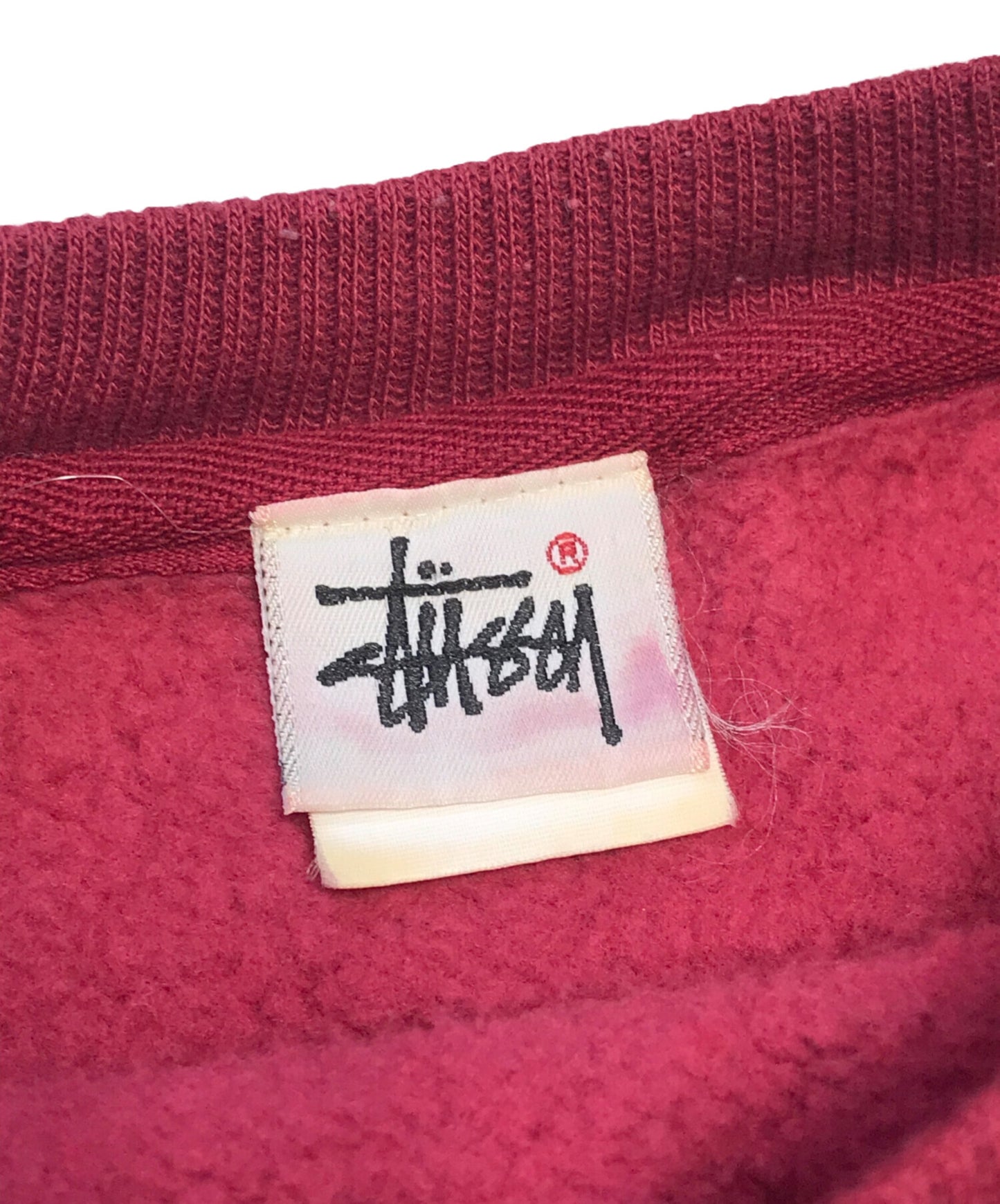 [Pre-owned] stussy 90s Logo Print Sweatshirt