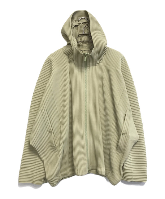 [Pre-owned] HOMME PLISSE ISSEY MIYAKE Pleated zip-up jacket HP51-JL121-42