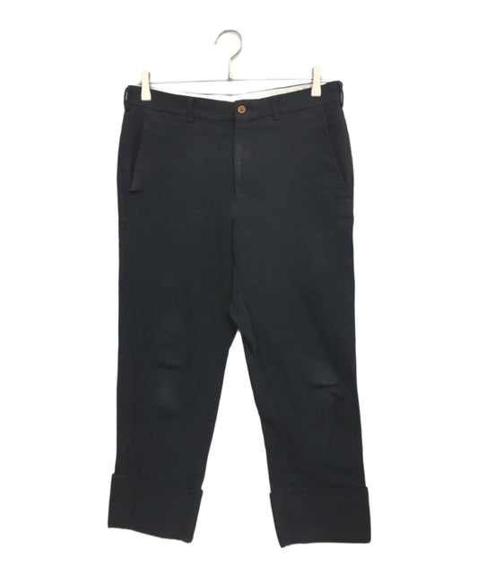 [Pre-owned] COMME des GARCONS HOMME PLUS Wool gaber shrink-wrap roll-up pants
