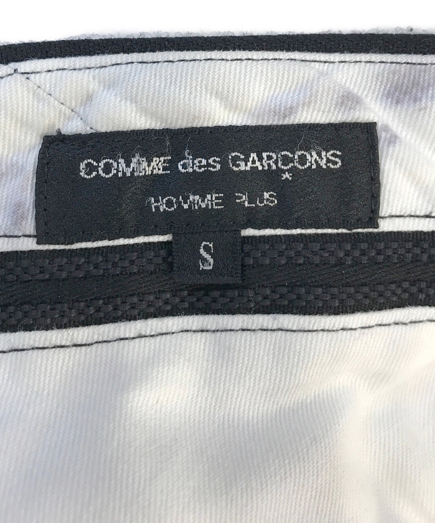 [Pre-owned] COMME des GARCONS HOMME PLUS Wool gaber shrink-wrap roll-up pants
