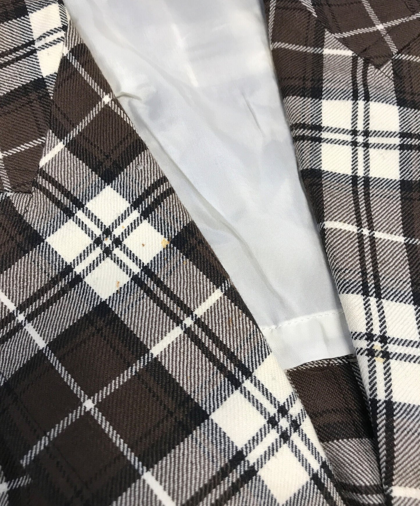 [Pre-owned] tricot COMME des GARCONS Plaid N/S Pleated Dress