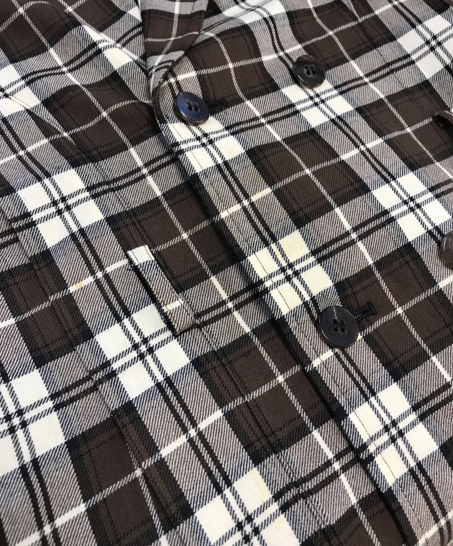 [Pre-owned] tricot COMME des GARCONS Plaid N/S Pleated Dress