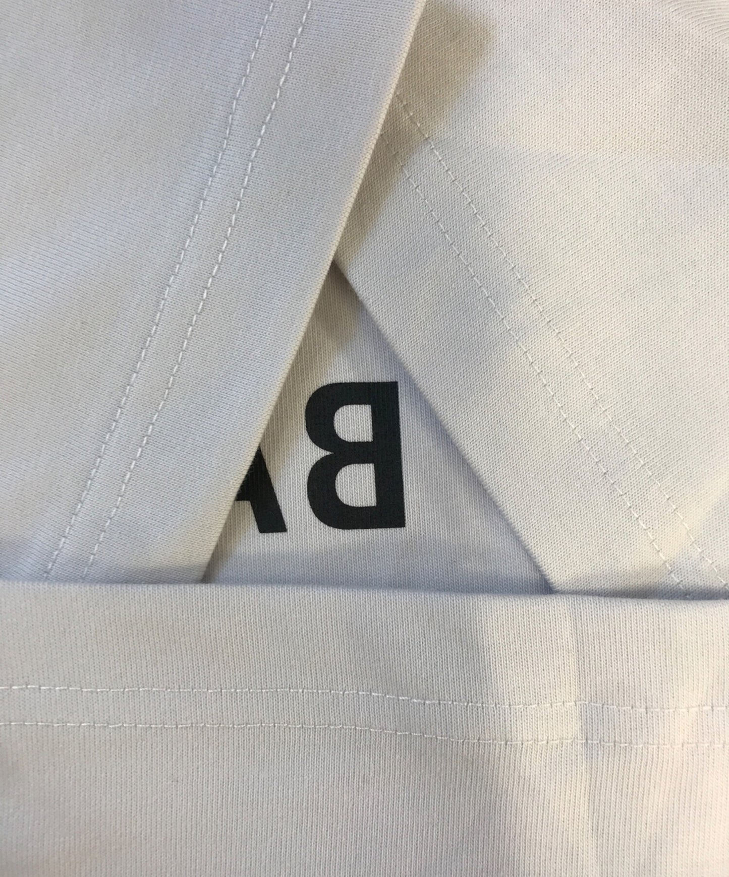 [Pre-owned] BALENCIAGA Mirror Logo Print T-Shirt vl03 764235 tnvr2 9784