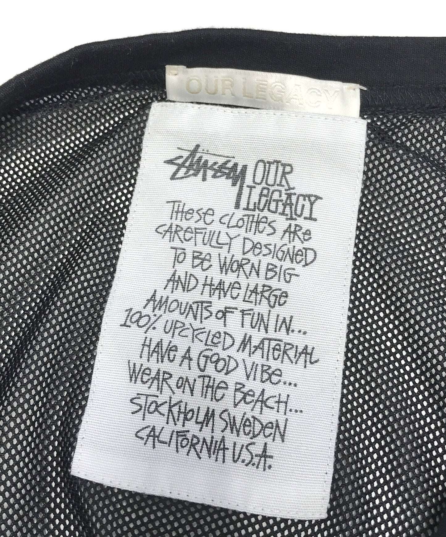 [Pre-owned] stussy WORK SHOP HOCKEY JERSEY WS4226HB