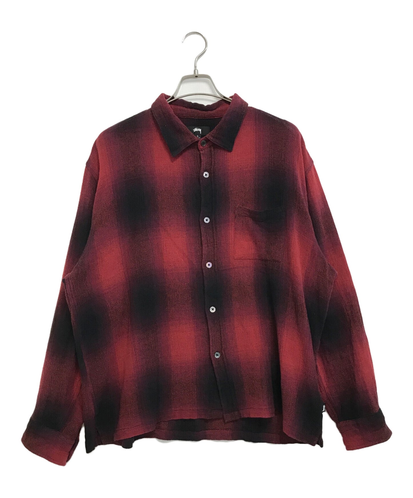 [Pre-owned] stussy checked shirt 1110360
