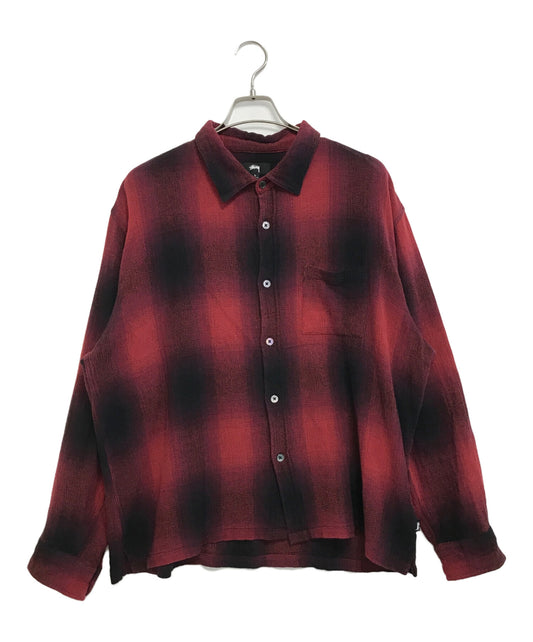 [Pre-owned] stussy checked shirt 1110360