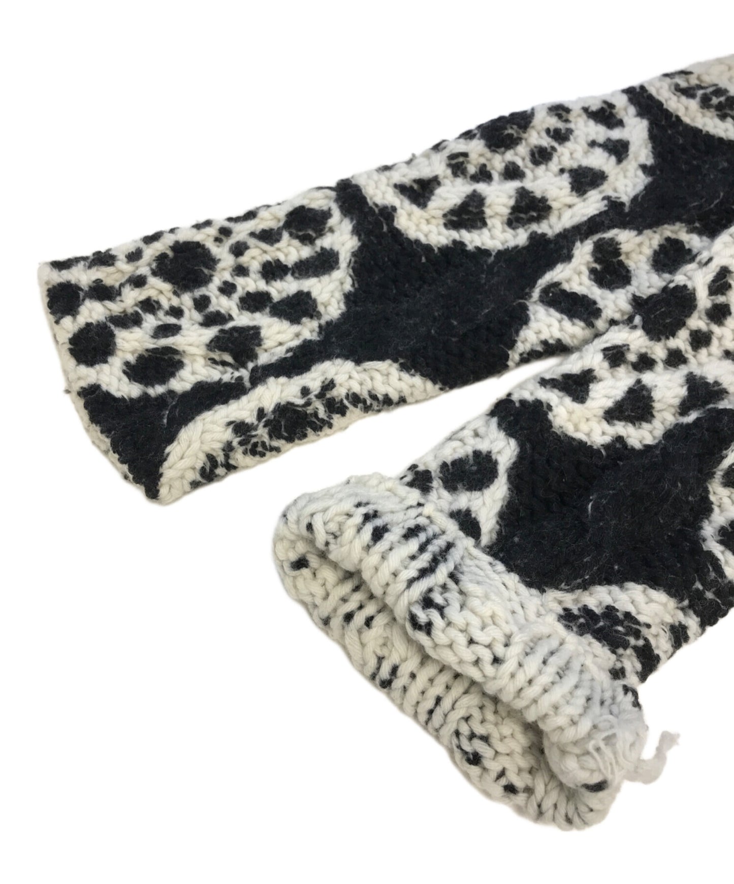 [Pre-owned] COMME des GARCONS Hand-knit shawl collar cardigan GC-N040