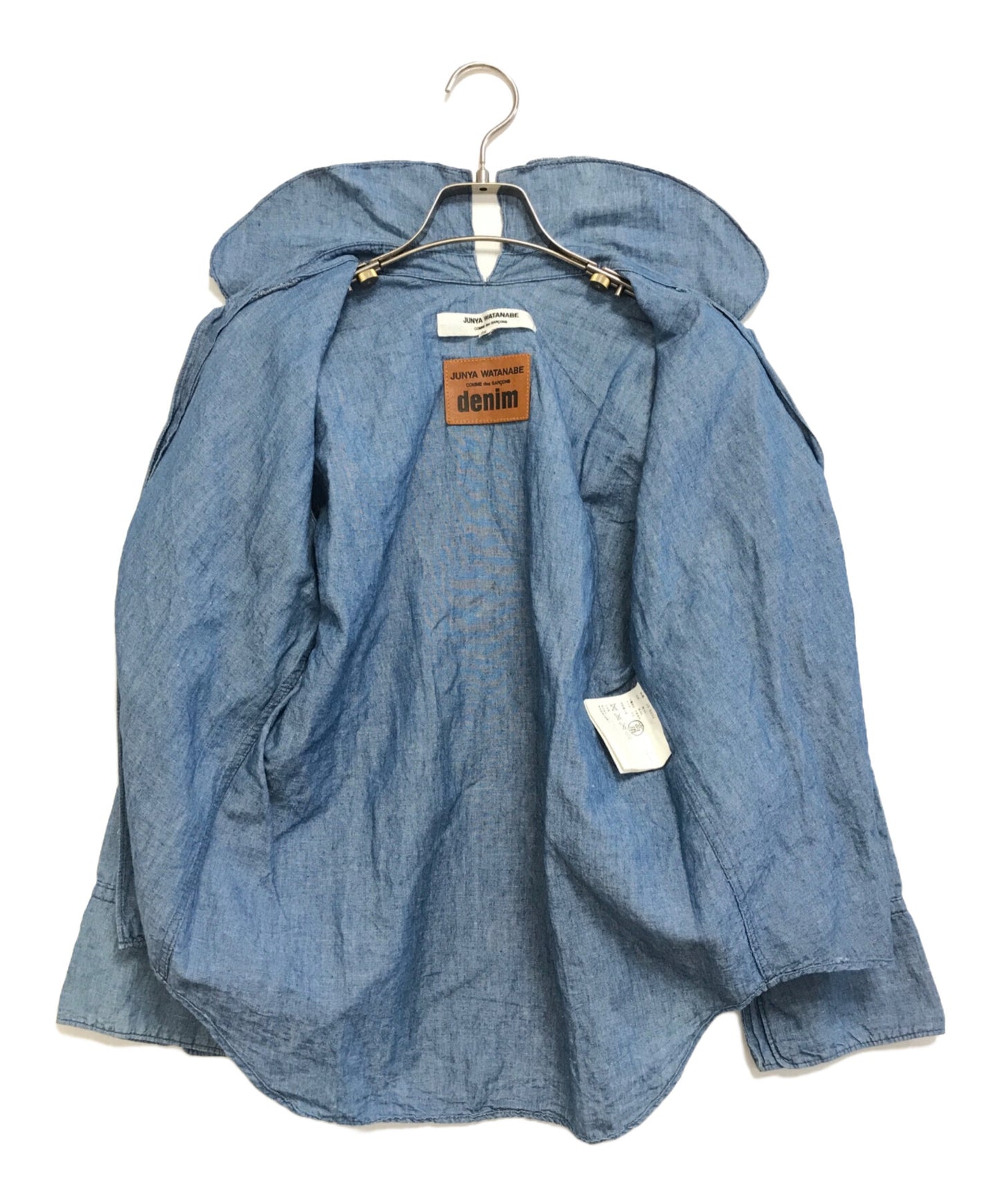 [Pre-owned] JUNYA WATANABE COMME des GARCONS Round Collar Chambray Blouse JS-B02