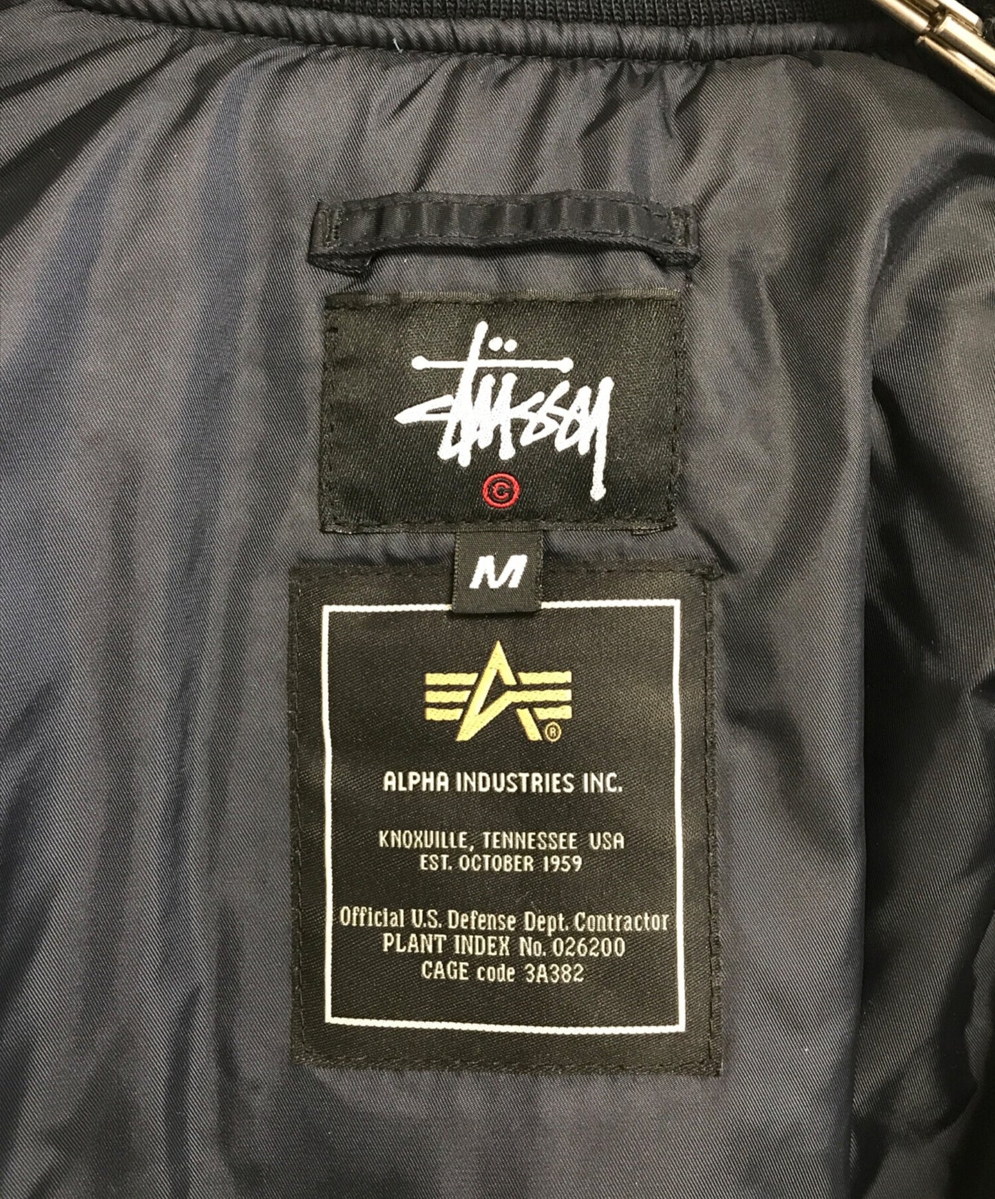 [Pre-owned] stussy MA-1 Jacket