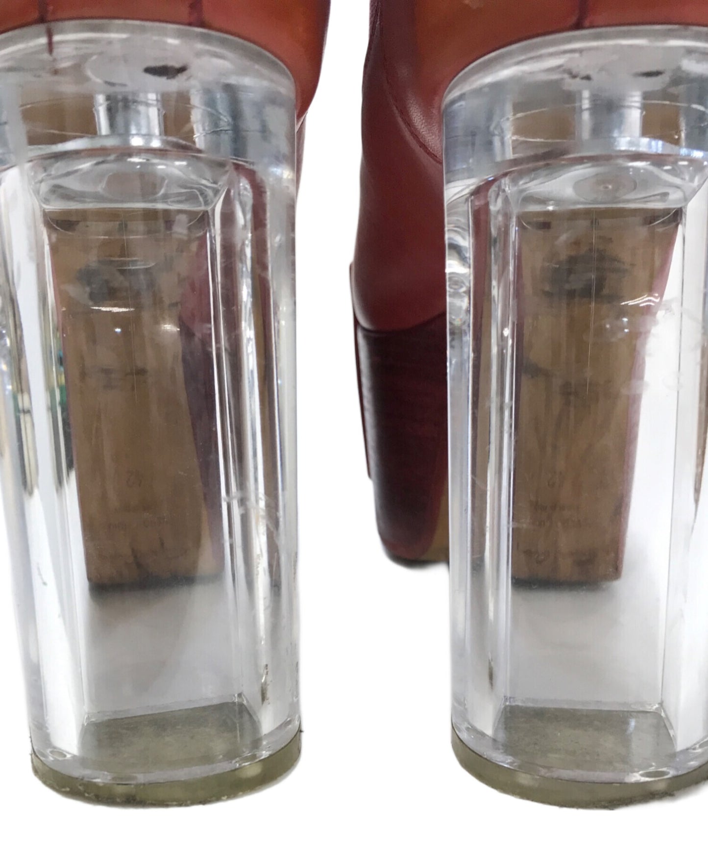 [Pre-owned] RICK OWENS Grill Kissing Boots RU01B1825