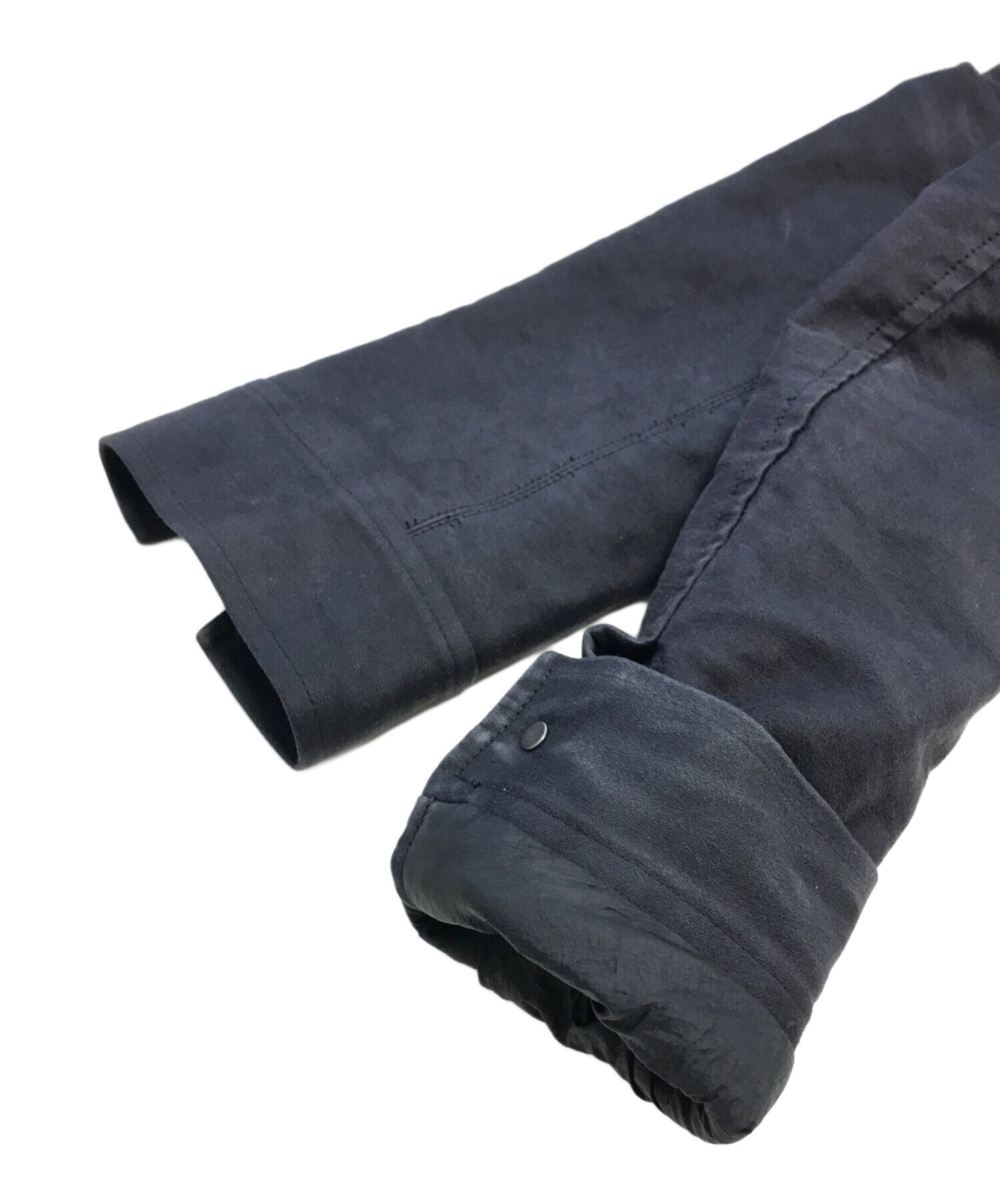 [Pre-owned] RICK OWENS long coat with a switched collar RU 6757