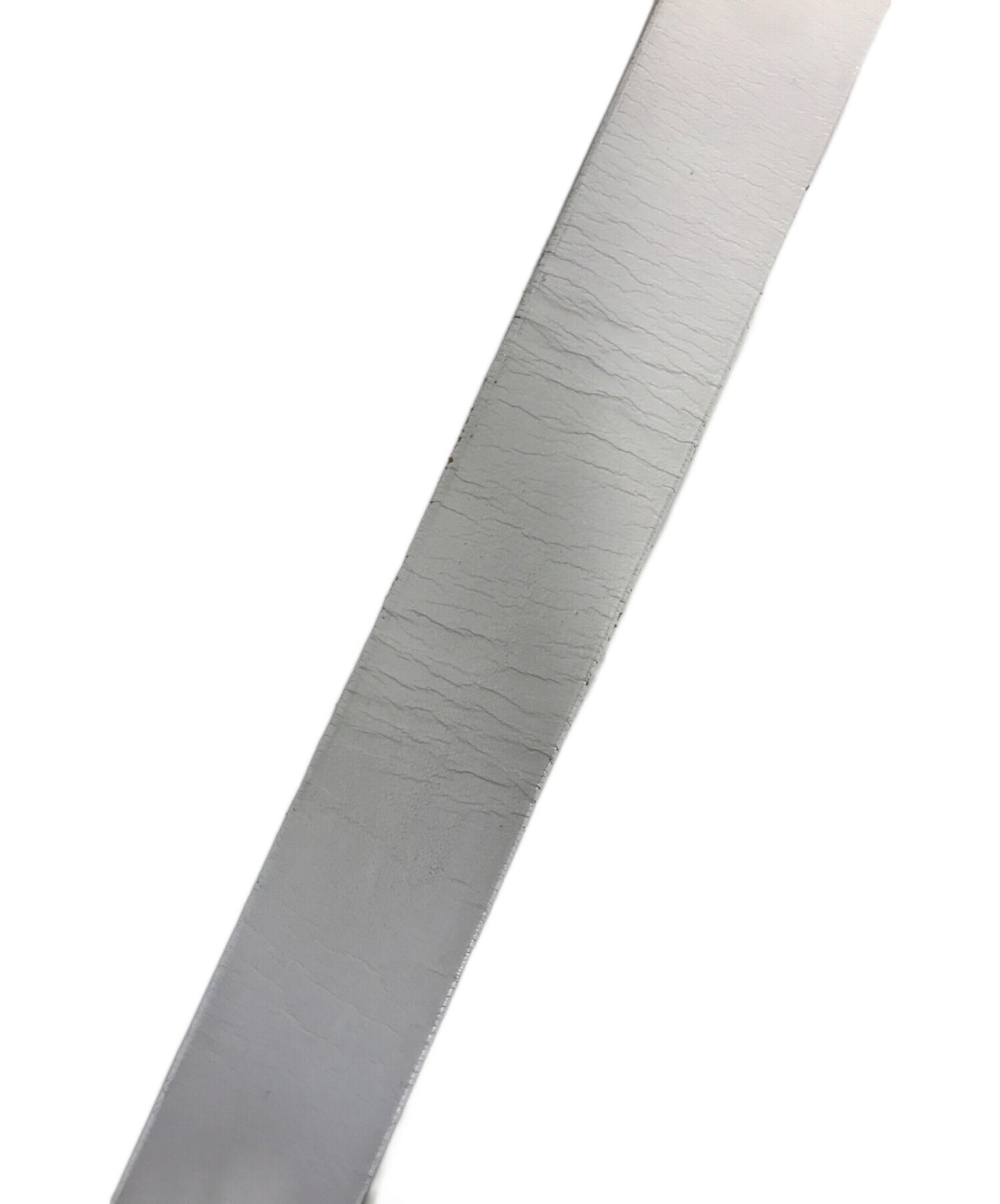 [Pre-owned] A BATHING APE Logo buckle leather belt