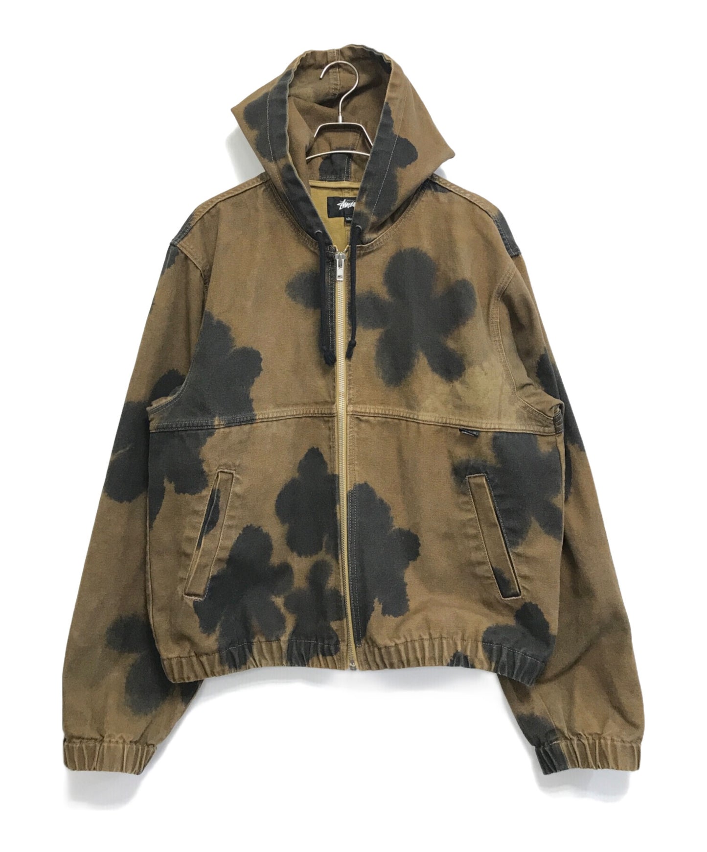 [Pre-owned] stussy FLORAL DYE WORK JACKET