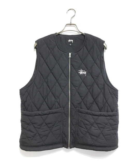 [Pre-owned] stussy DIAMOND QUILTED VEST