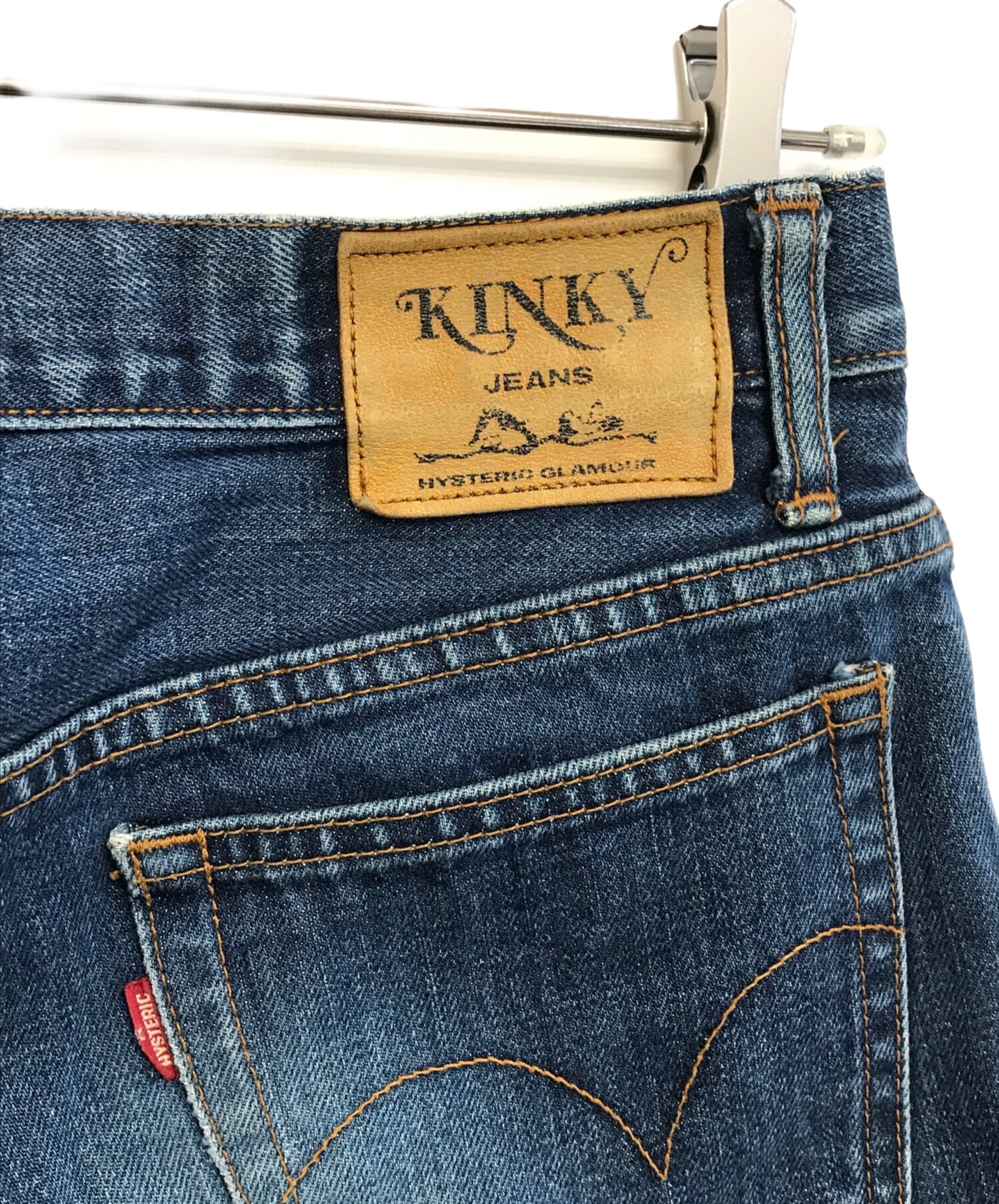 [Pre-owned] Hysteric Glamour patchwork denim pants 24P-360