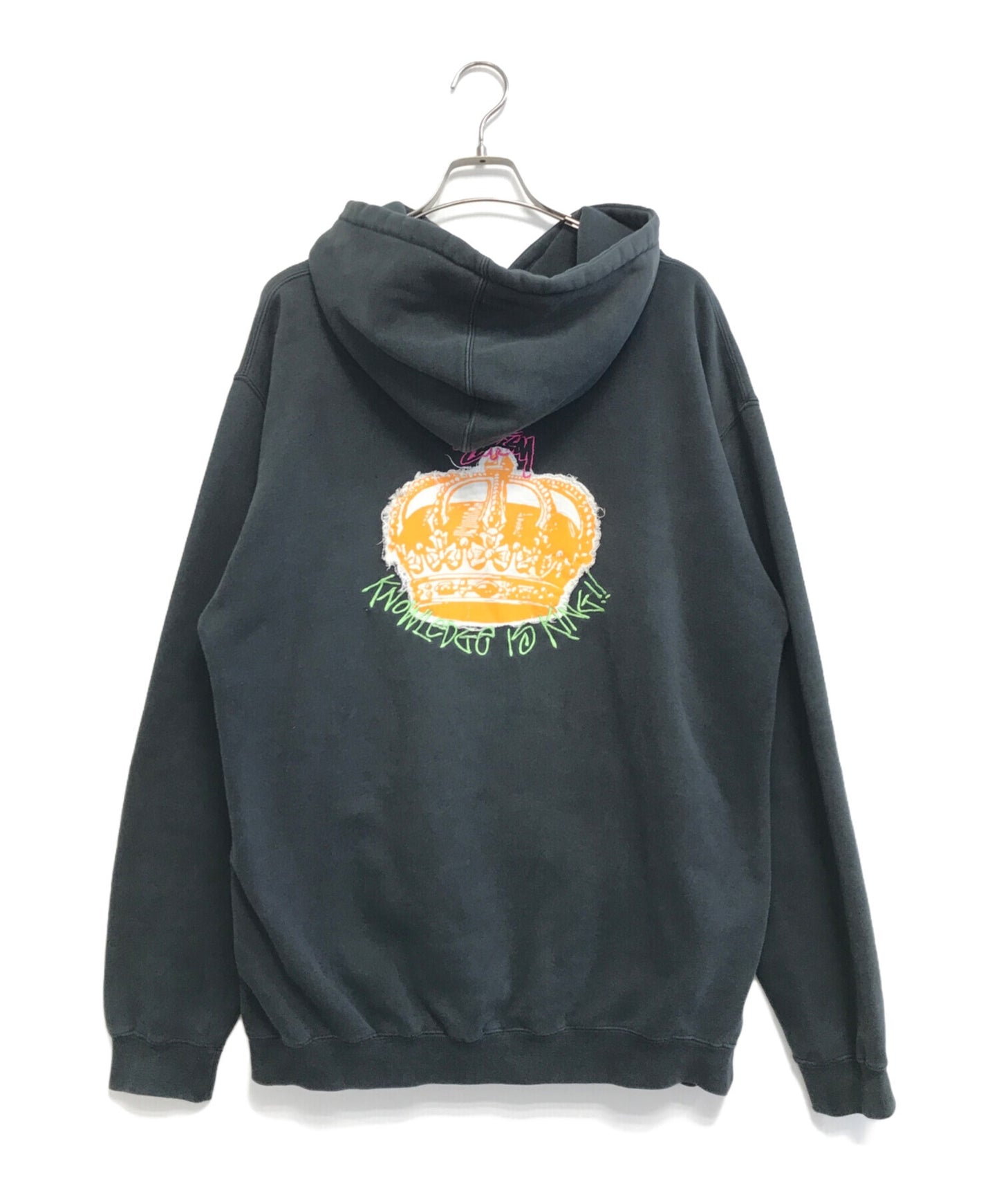 [Pre-owned] stussy Embroidered Pullover Hoodie