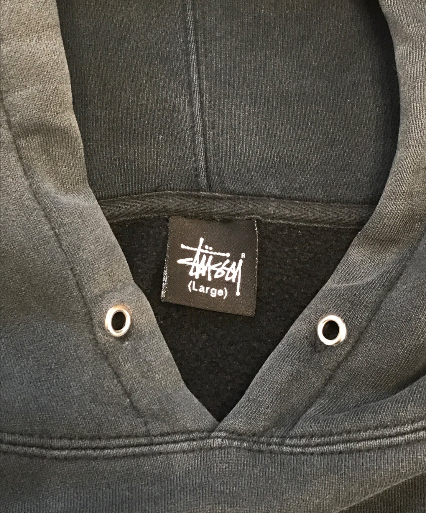 [Pre-owned] stussy Embroidered Pullover Hoodie