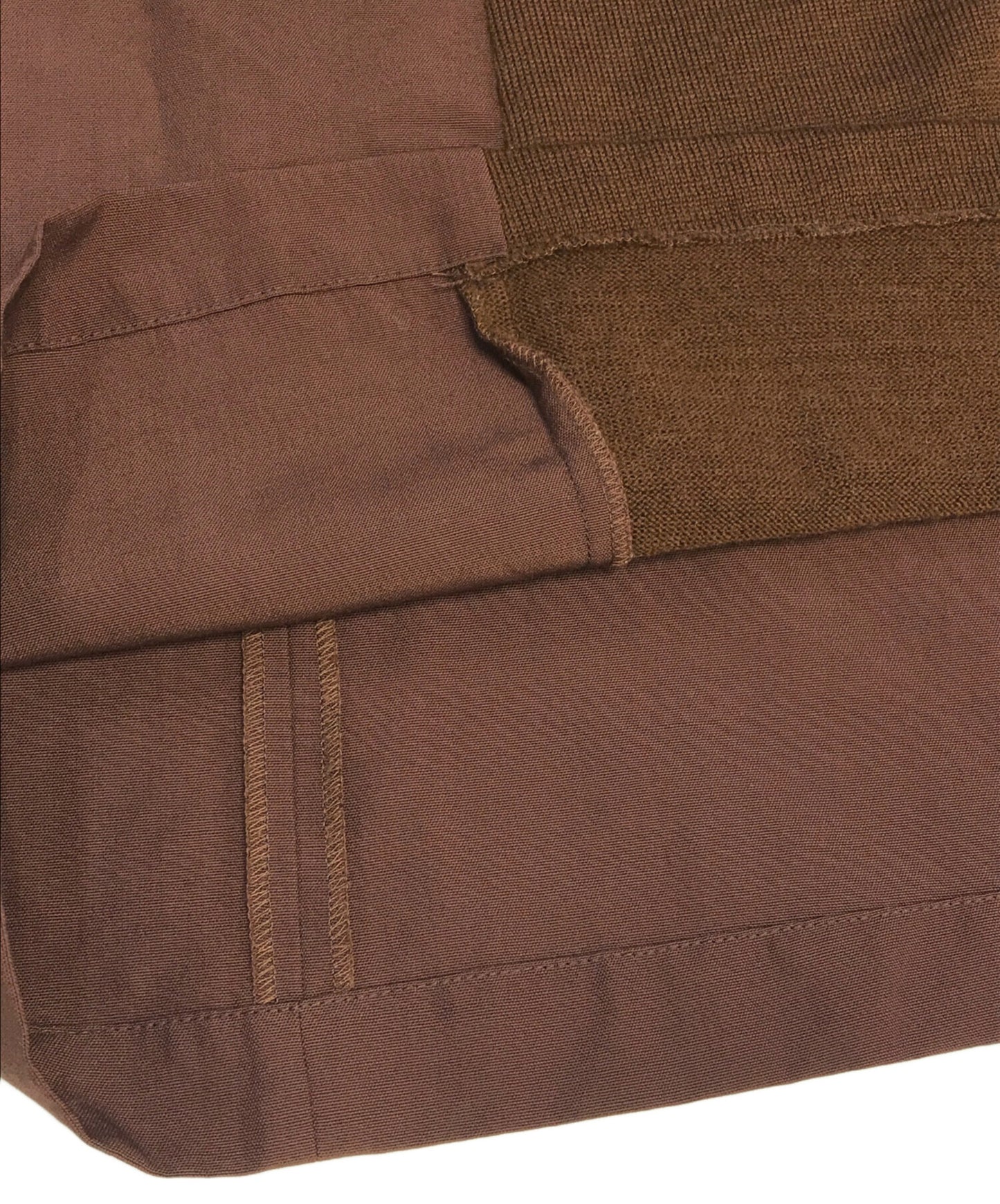 [Pre-owned] tricot COMME des GARCONS Front-Switched Wool Dress TO-040390