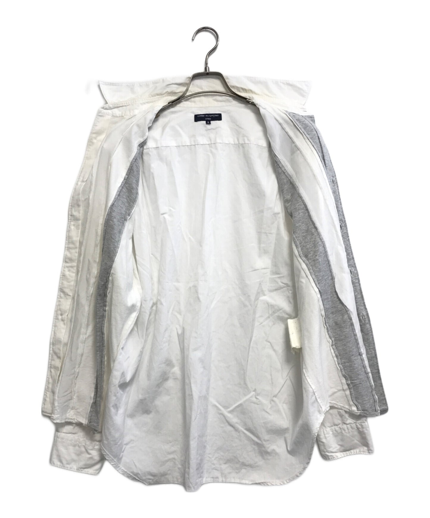 [Pre-owned] COMME des GARCONS HOMME Switched Stripe Shirt