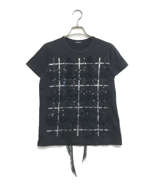 [Pre-owned] tricot COMME des GARCONS Sequined T-shirts TH-T039