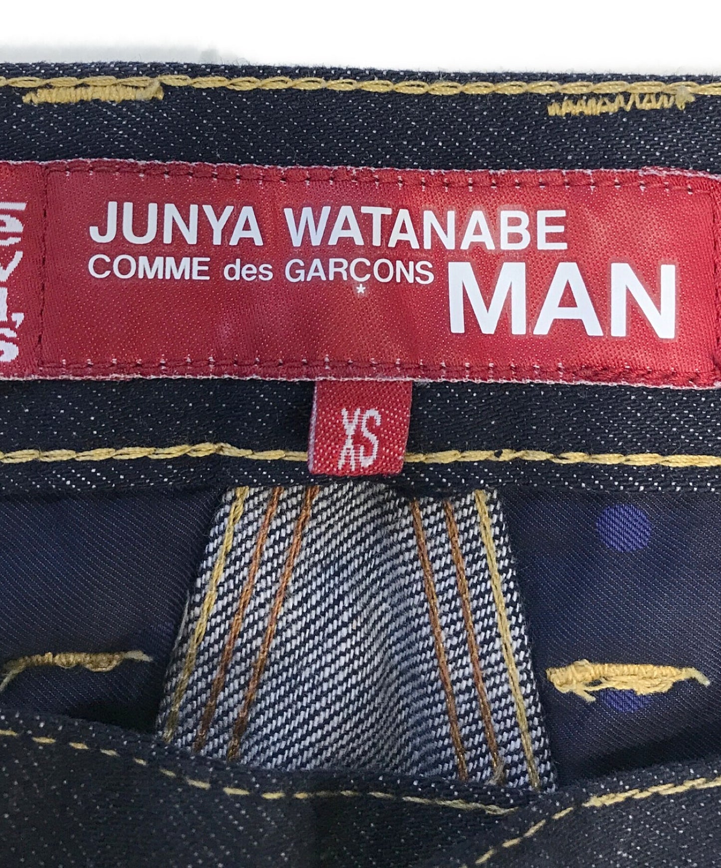 [Pre-owned] COMME des GARCONS JUNYA WATANABE MAN Three-dimensional customized denim pants WG-P215