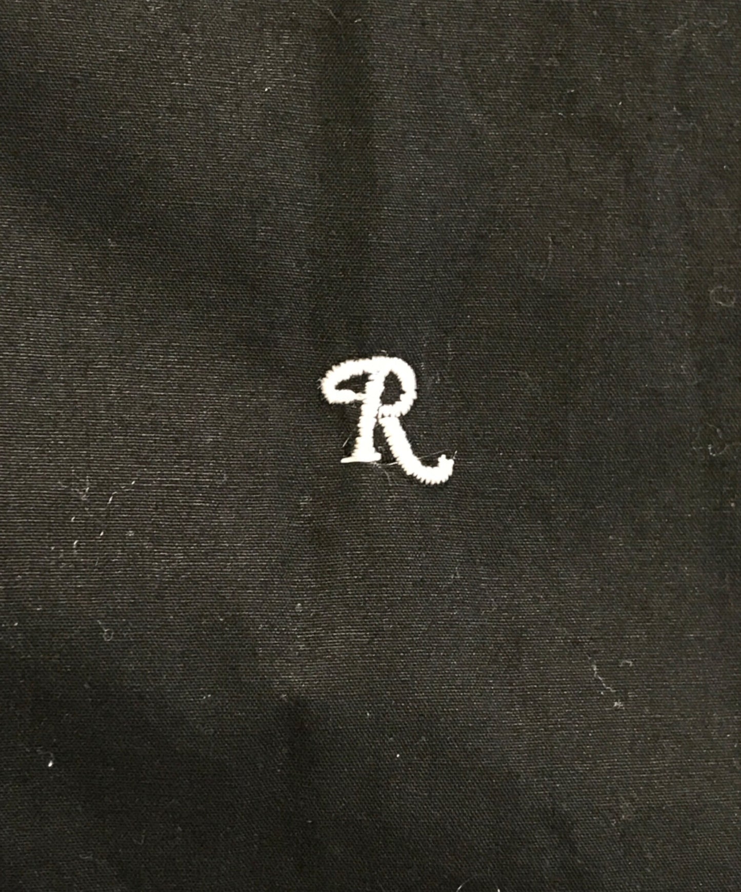 [Pre-owned] RAF SIMONS Short-sleeved shirt with embroidered logo on chest