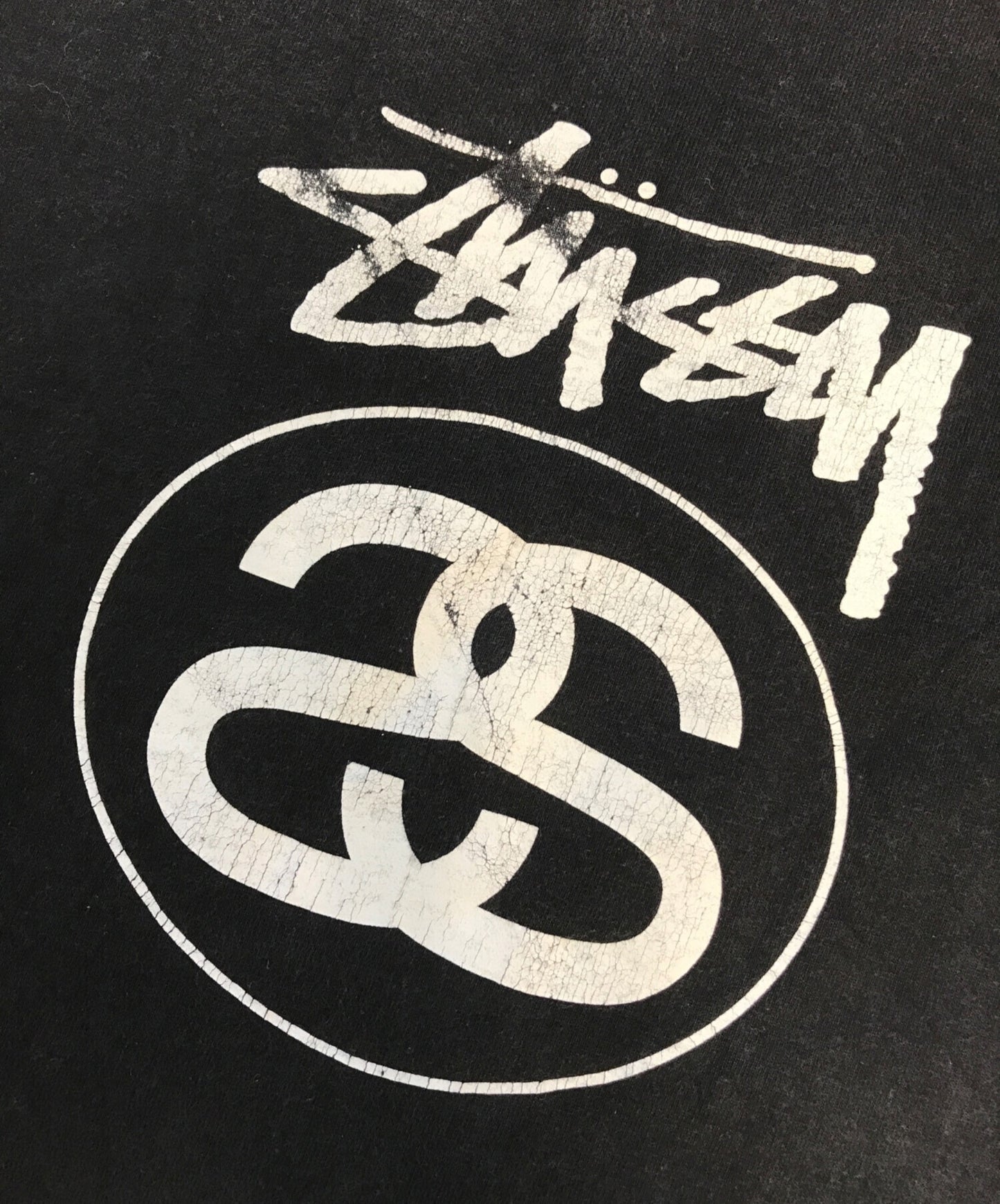 [Pre-owned] stussy printed T-shirt