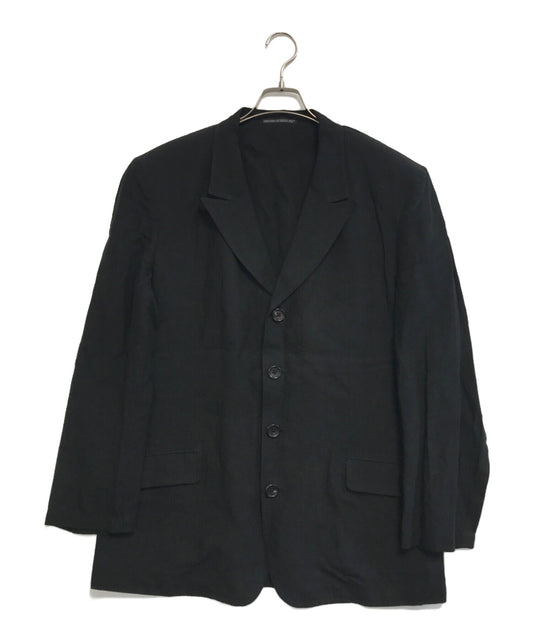 [Pre-owned] Yohji Yamamoto pour homme linen jacket HZ-J32-300