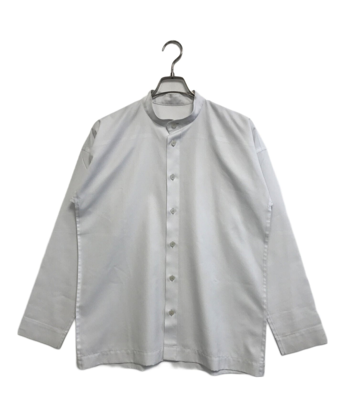 [Pre-owned] ISSEY MIYAKE band-collar shirt HP04FJ021