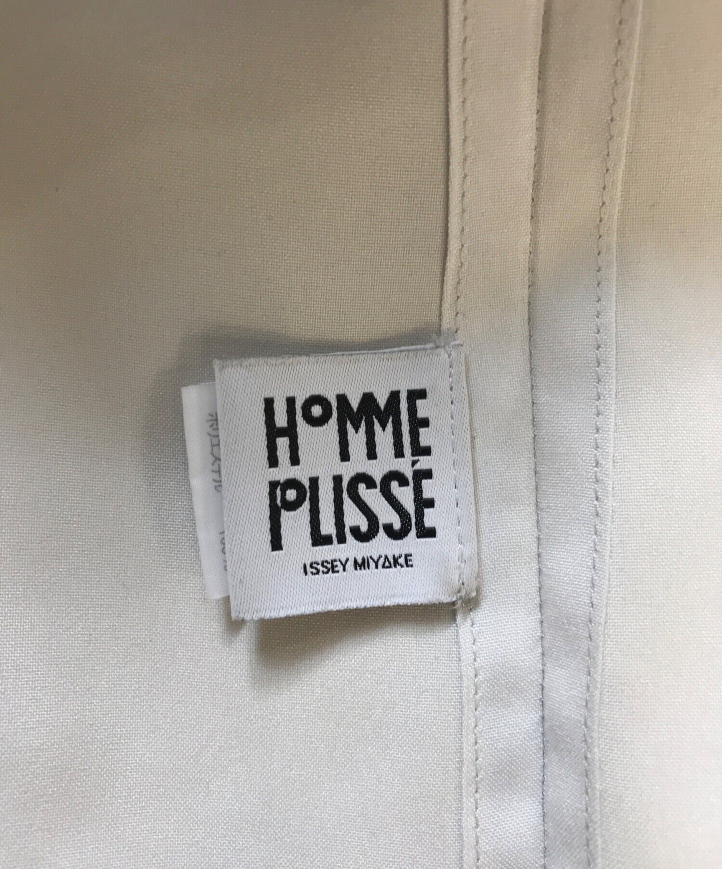 [Pre-owned] ISSEY MIYAKE band-collar shirt HP04FJ021