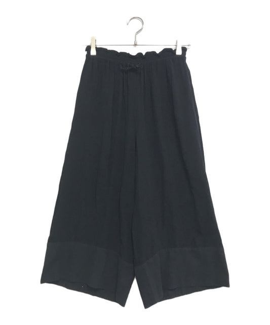 [Pre-owned] Y's Cropped Easy Pants with Switched Hem YM-P32-255