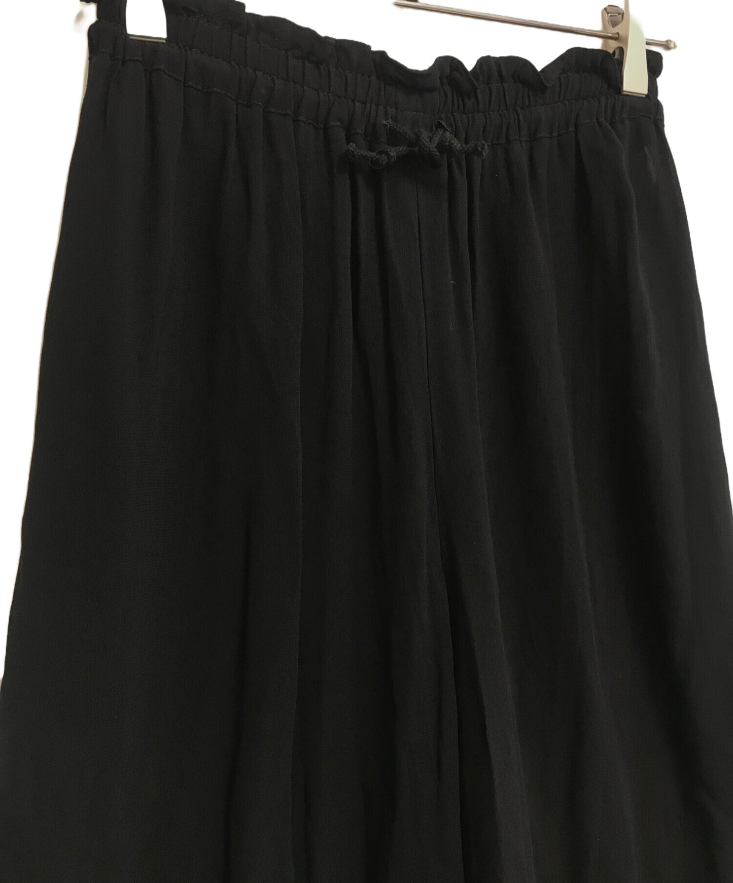 [Pre-owned] Y's Cropped Easy Pants with Switched Hem YM-P32-255