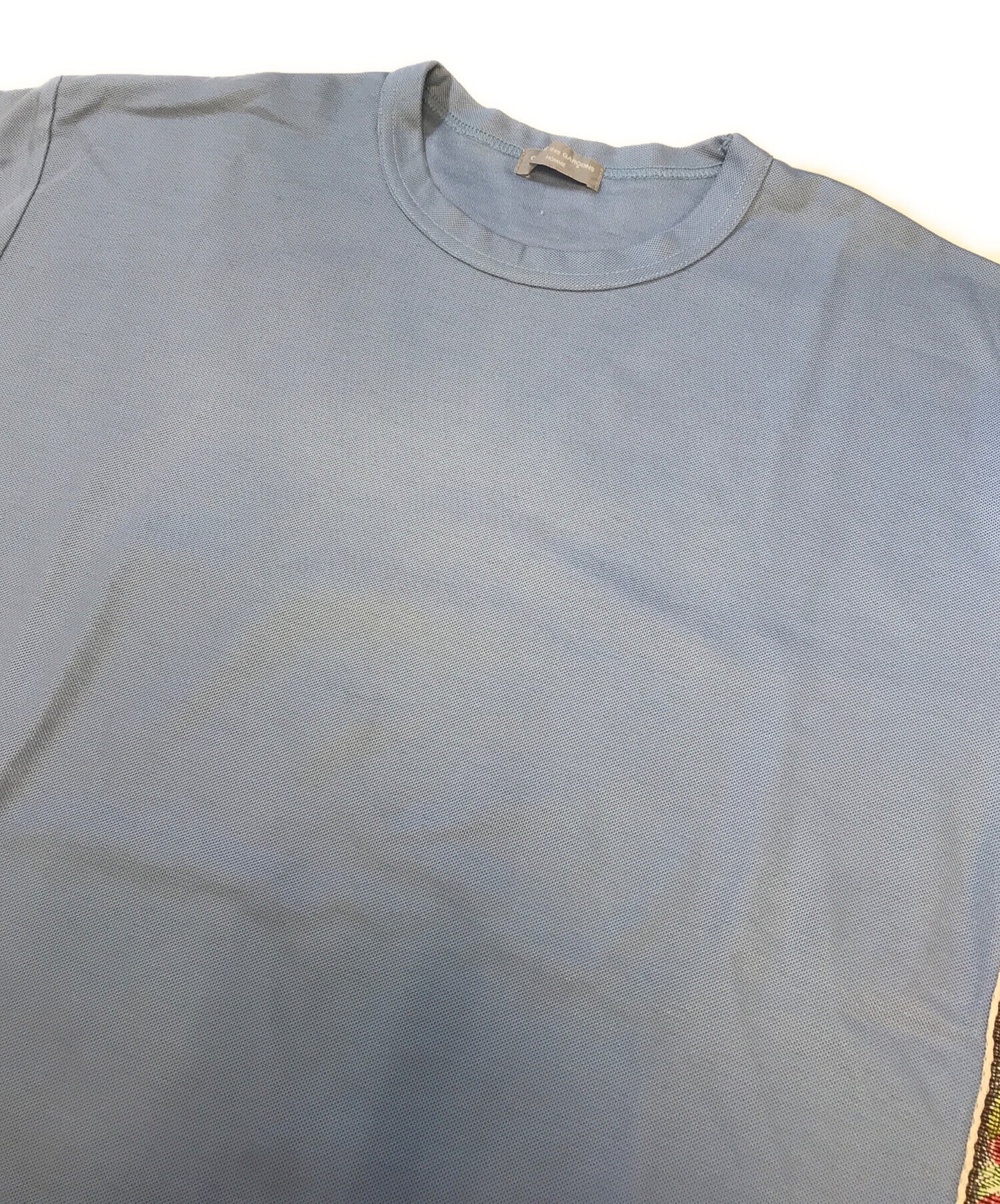 [Pre-owned] COMME des GARCONS HOMME Short-Sleeved T-Shirt in Gobelins Woven HT-100230