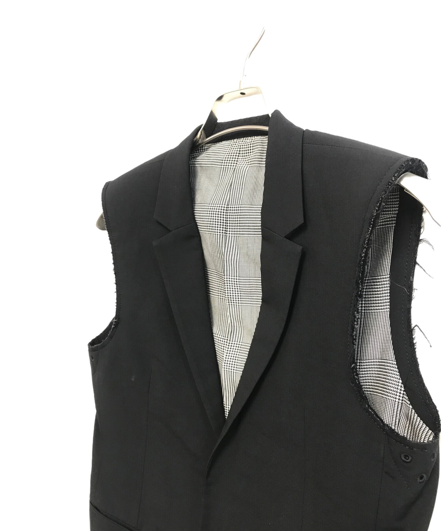 [Pre-owned] NUMBER (N)INE Cutoff Wool Gilet