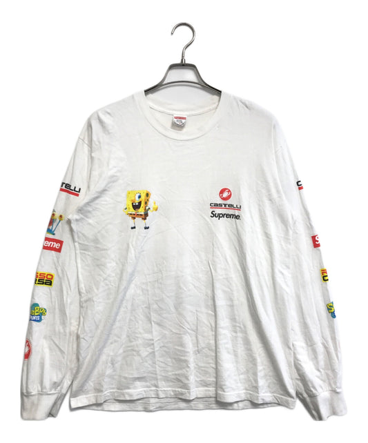 [Pre-owned] SUPREME SquarePants Castelli Racing L/S Tee