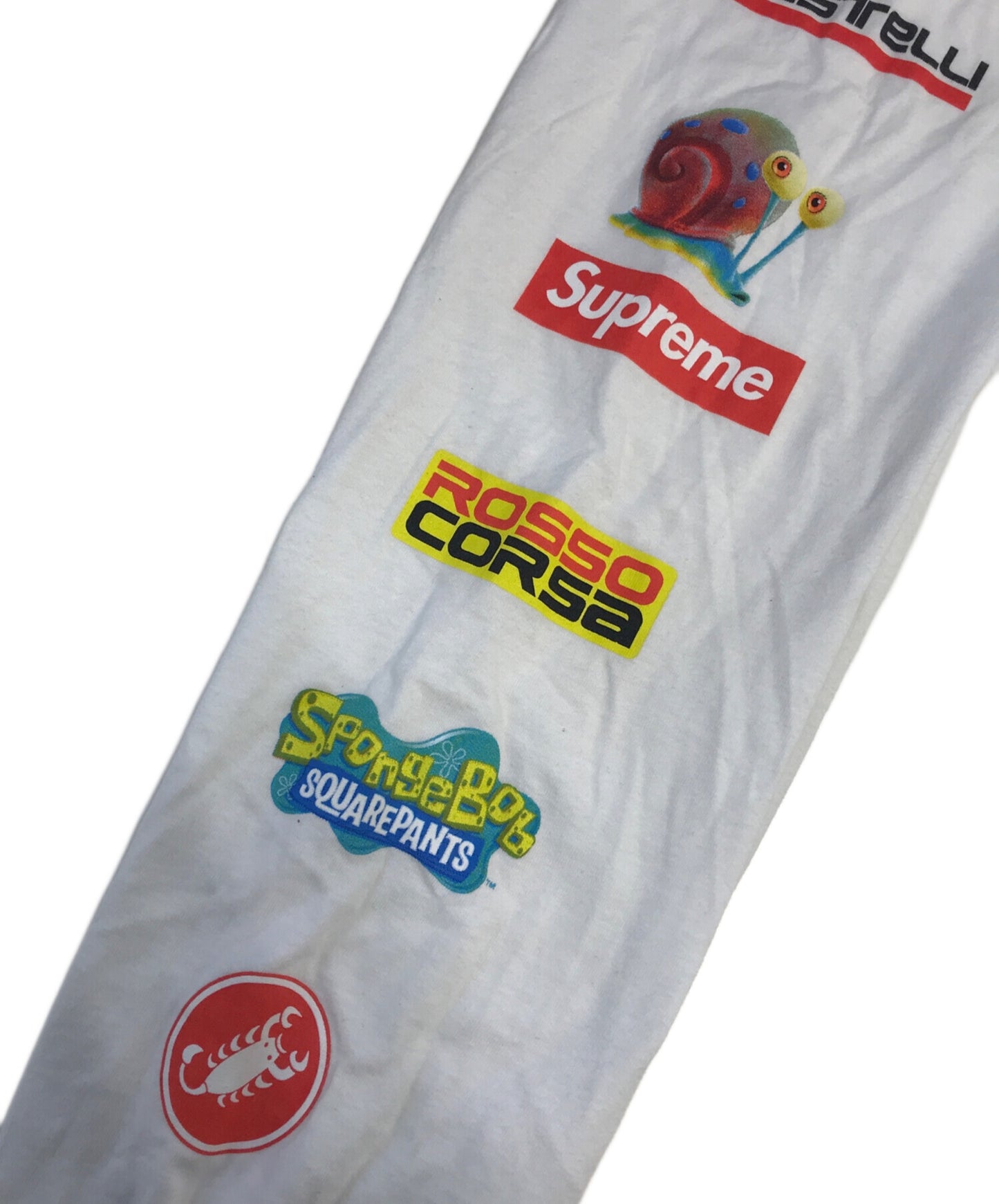 [Pre-owned] SUPREME SquarePants Castelli Racing L/S Tee