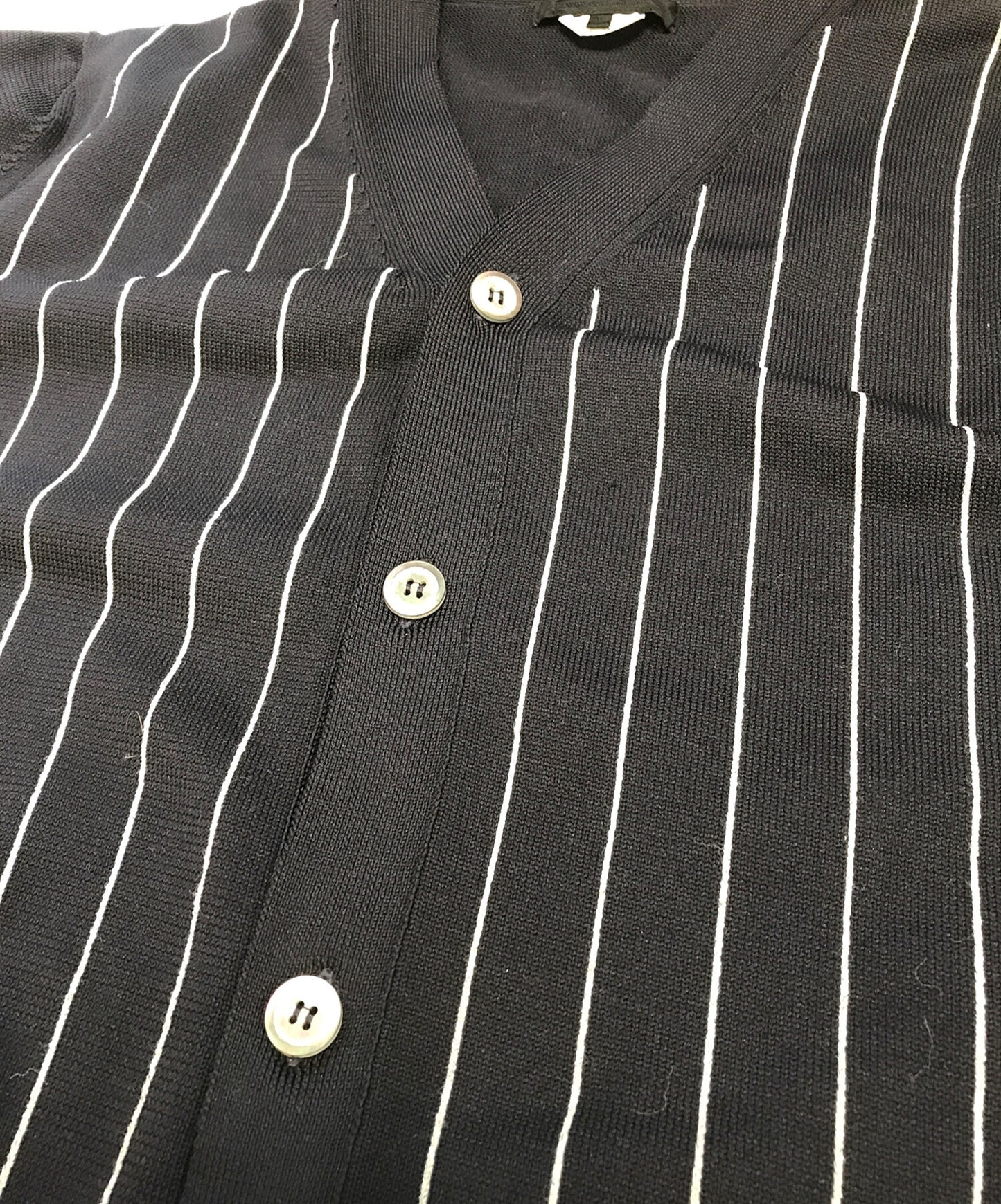[Pre-owned] COMME des GARCONS HOMME DEUX Striped Knit Cardigan DK-N506