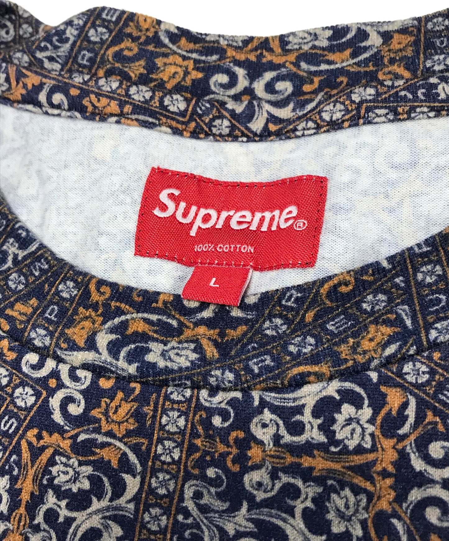 [Pre-owned] SUPREME small box logo tee