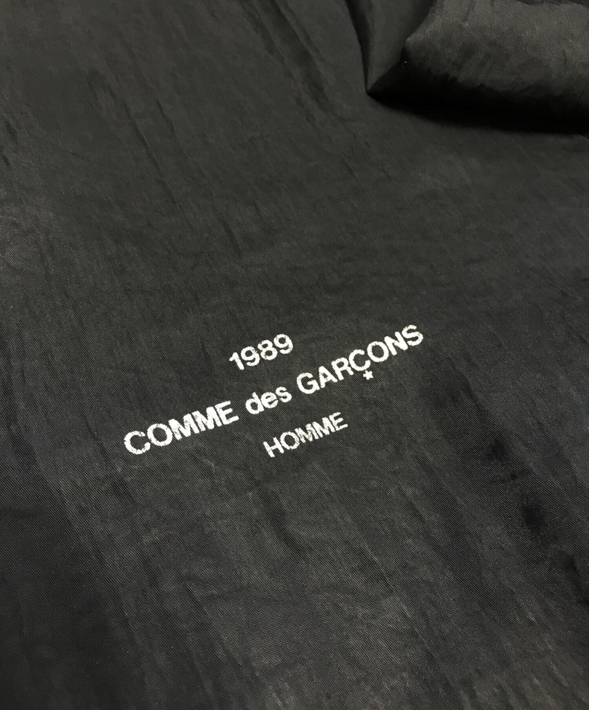 [Pre-owned] COMME des GARCONS HOMME 80's Logo Print Coach Jacket