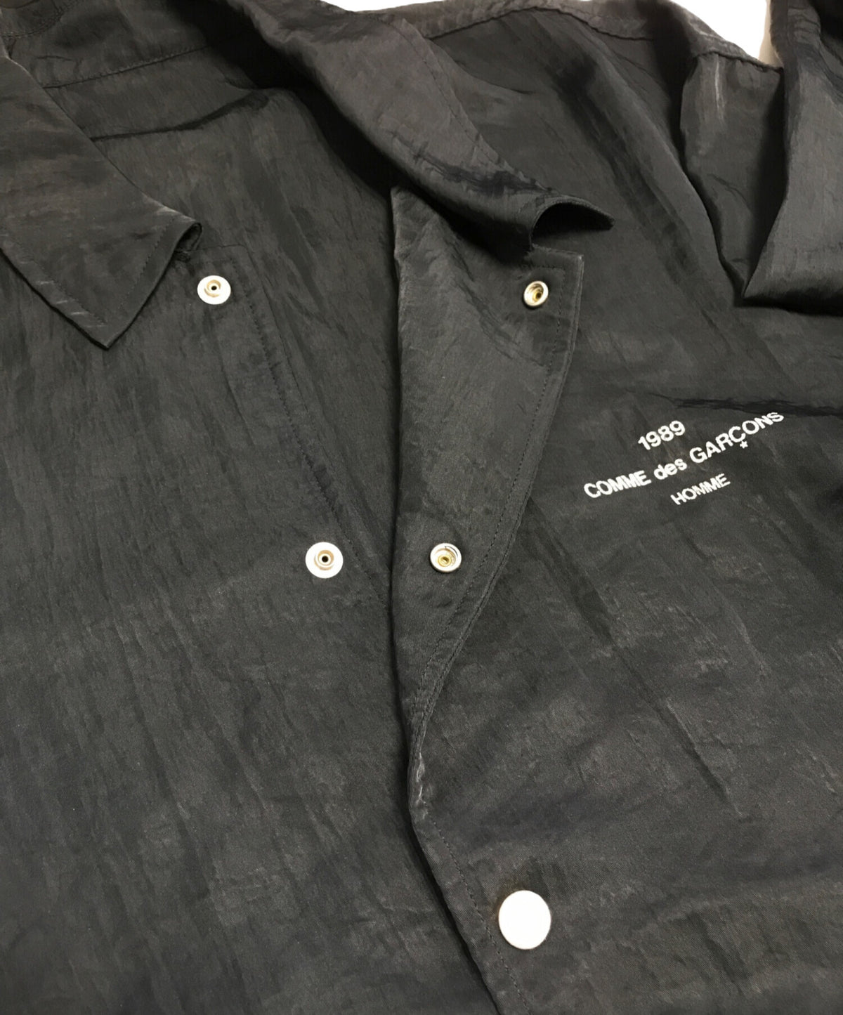 [Pre-owned] COMME des GARCONS HOMME 80's Logo Print Coach Jacket