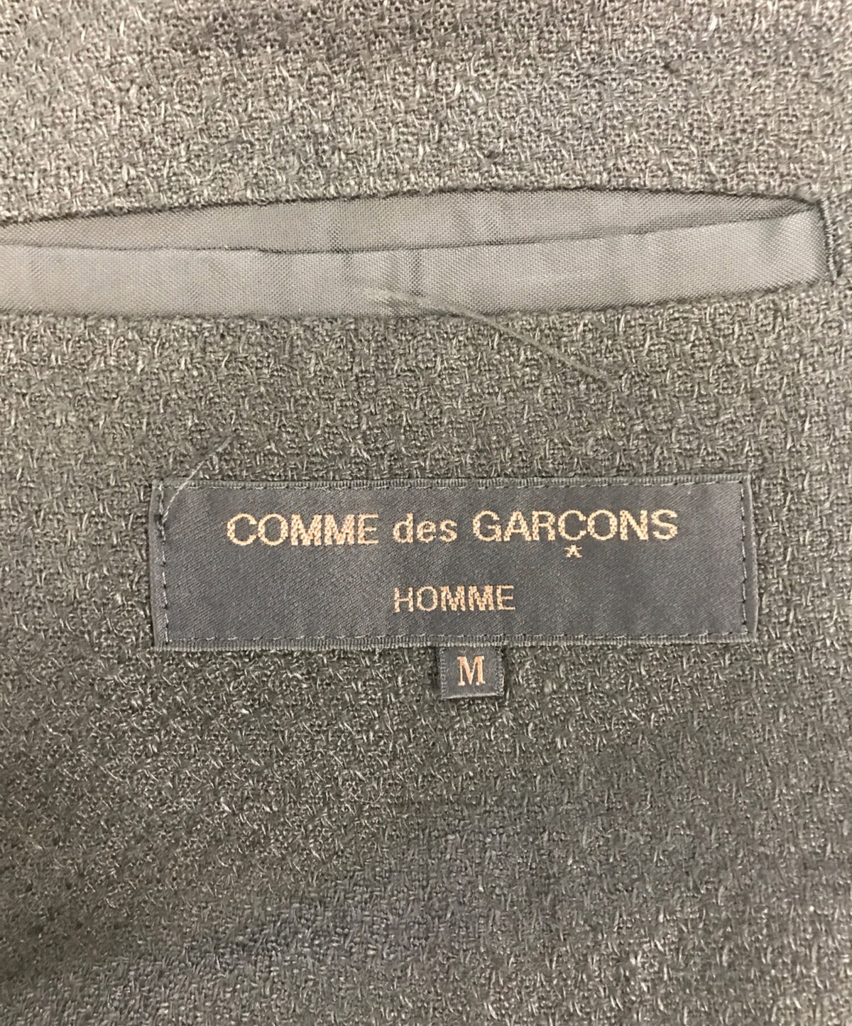 [Pre-owned] COMME des GARCONS HOMME Linen Tailored Jacket HJ-02002M