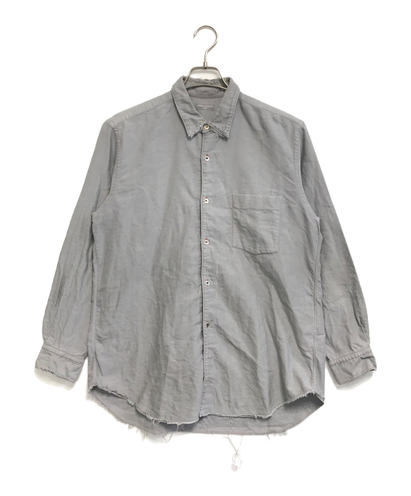 [Pre-owned] COMME des GARCONS HOMME Damaged stitched shirt HC-B048