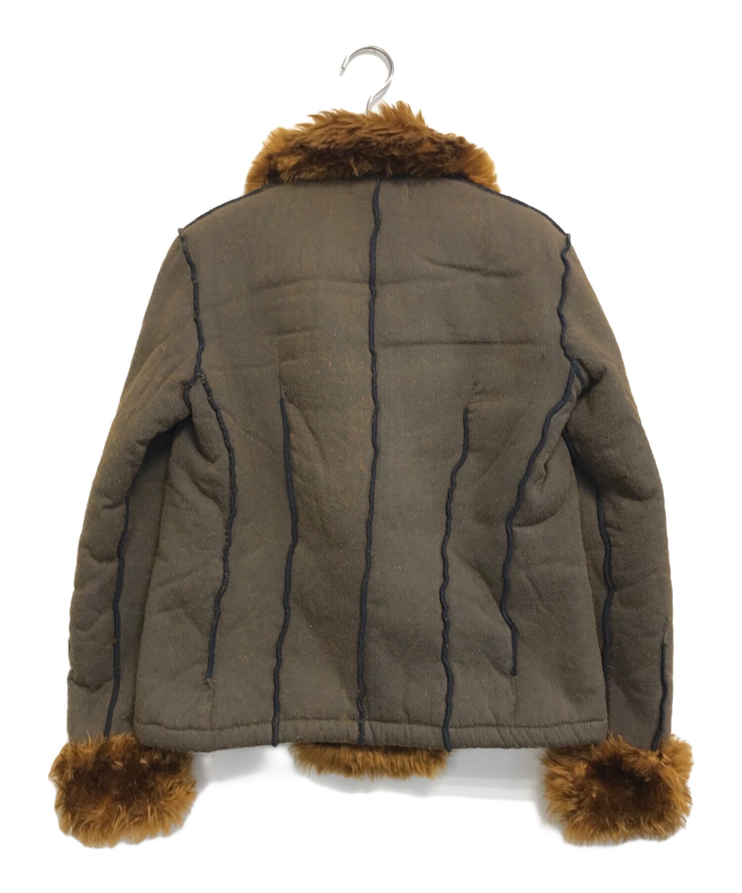 [Pre-owned] Y's fur jacket with fur lining YS-J15-912