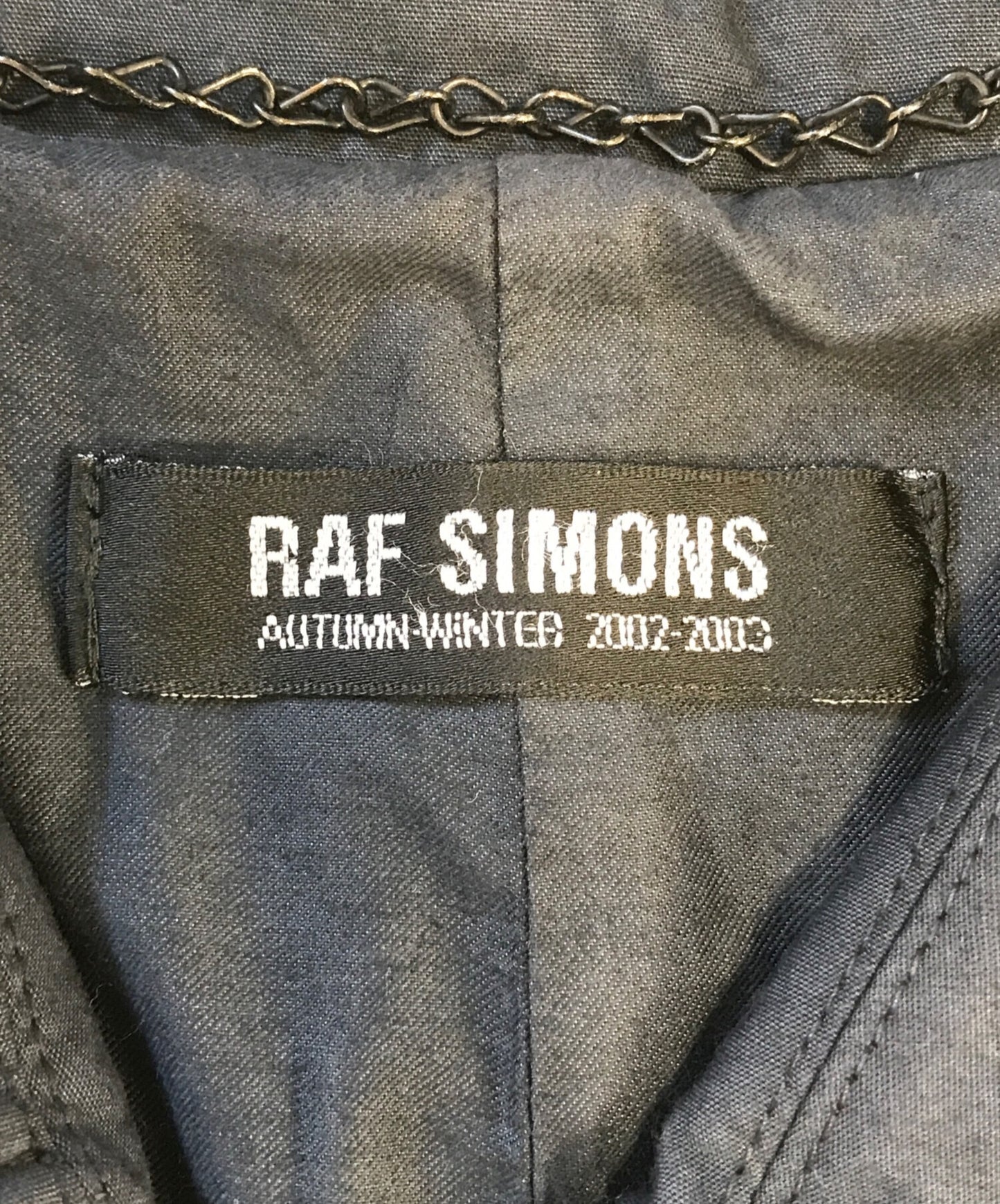 [Pre-owned] RAF SIMONS Oiled Trench Coat