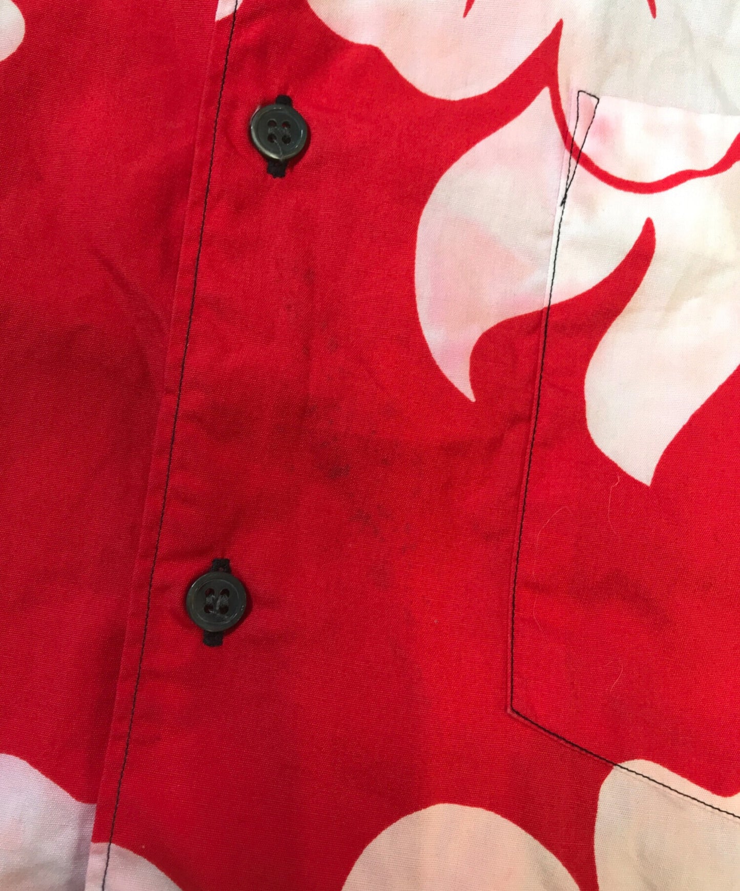 [Pre-owned] COMME des GARCONS SHIRT quilted aloha shirt W10147
