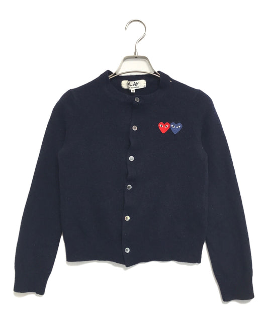 [Pre-owned] PLAY COMME des GARCONS Heart Patch Cardigan AZ-N057