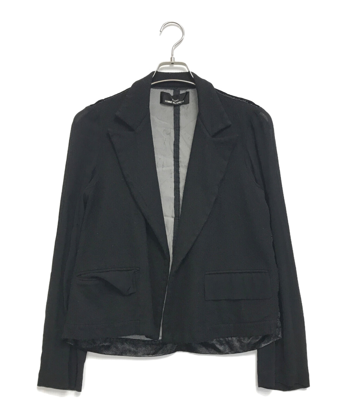 [Pre-owned] tricot COMME des GARCONS Tailored Jacket with Different Material Switching TJ-070120