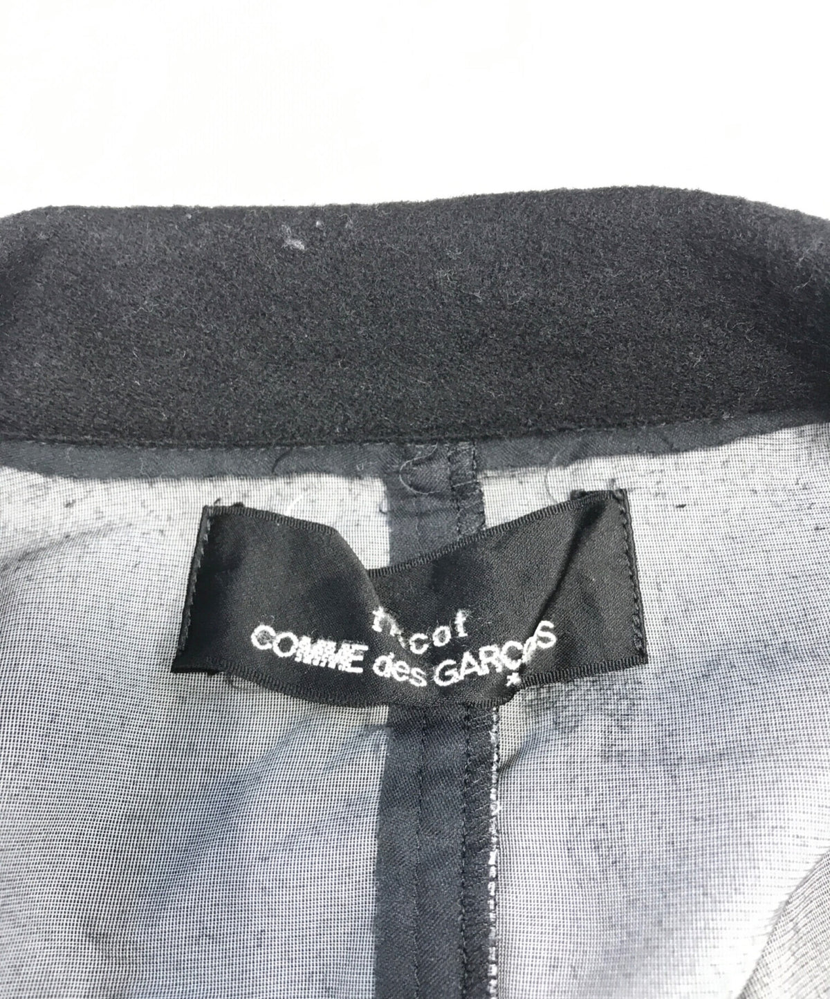 [Pre-owned] tricot COMME des GARCONS Tailored Jacket with Different Material Switching TJ-070120