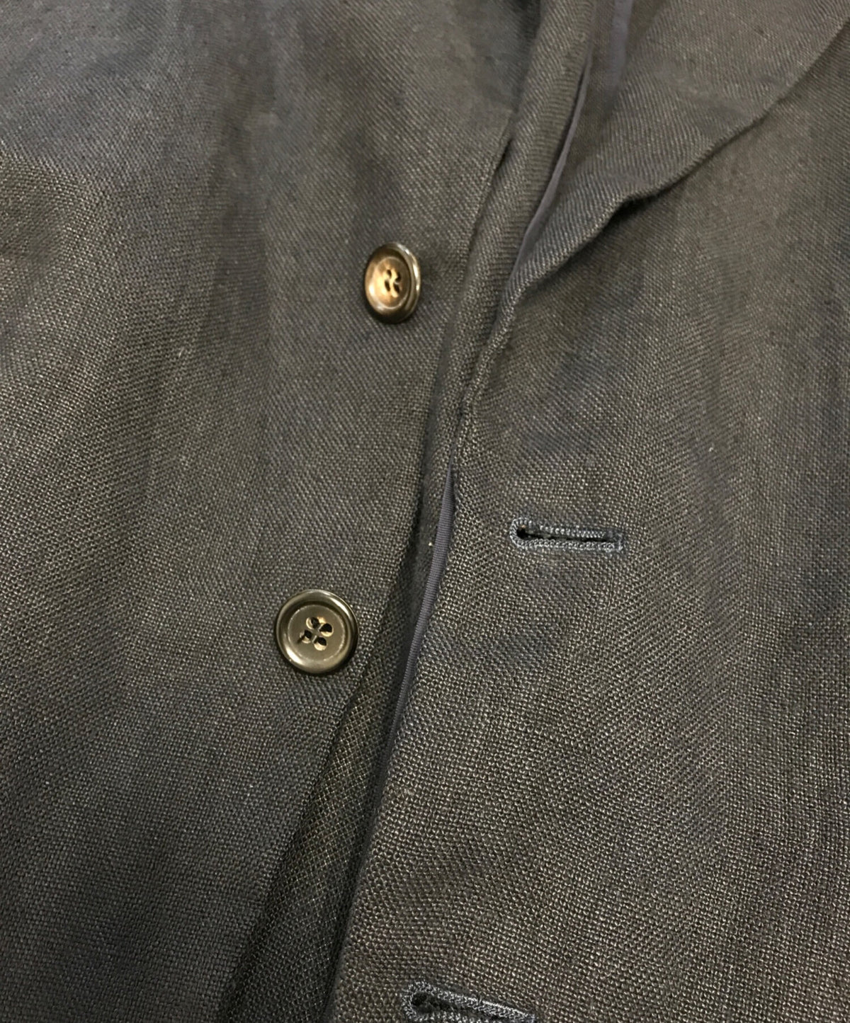 [Pre-owned] COMME des GARCONS HOMME 2B Linen Tailored Jacket HJ-11024M