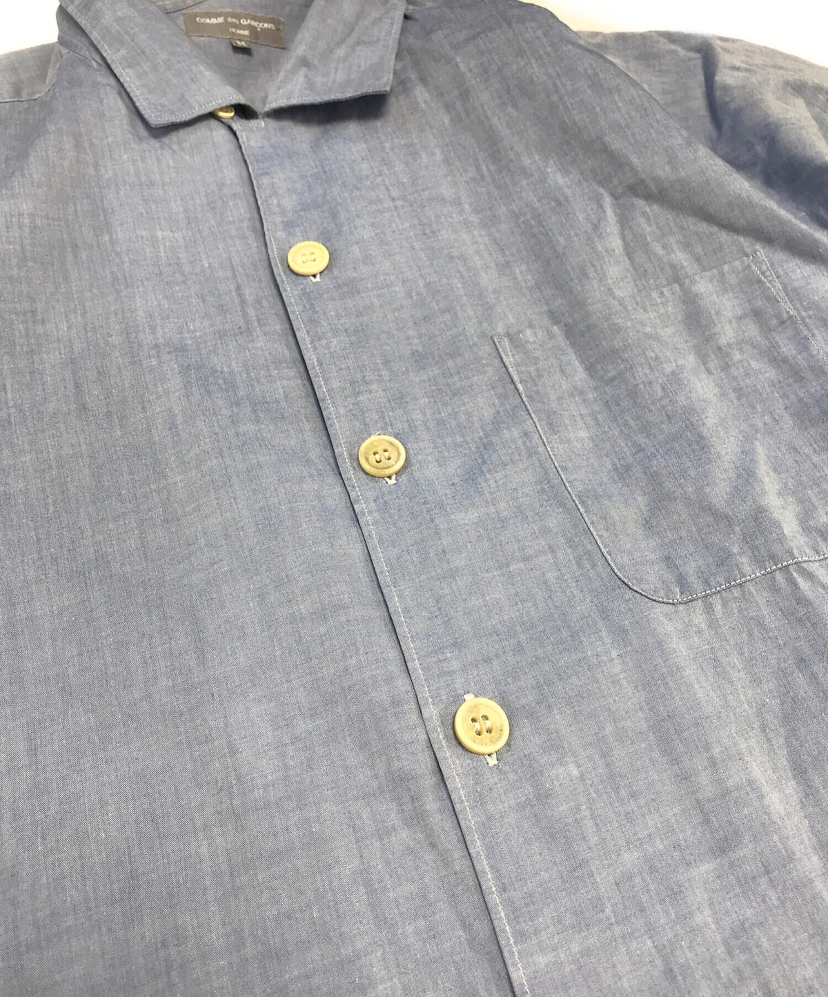 [Pre-owned] COMME des GARCONS HOMME open-collared shirt